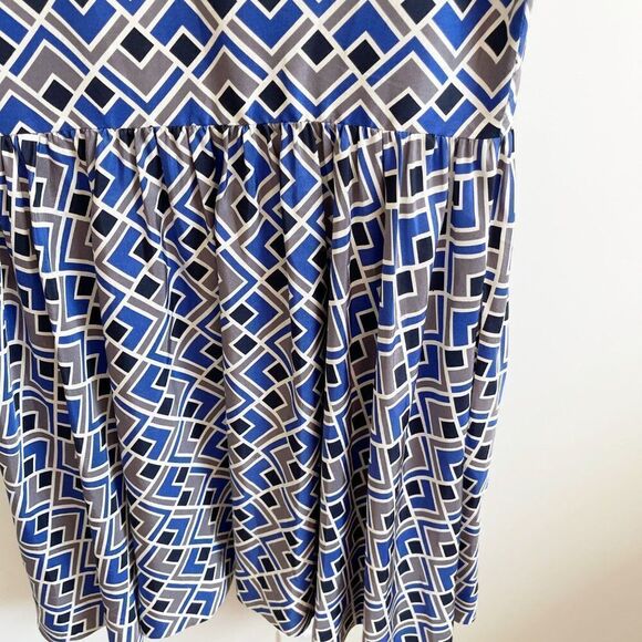 Kate Spade Silk Sleeveless Mini Button Down Silk Dress Size 10 - Picture 9 of 10